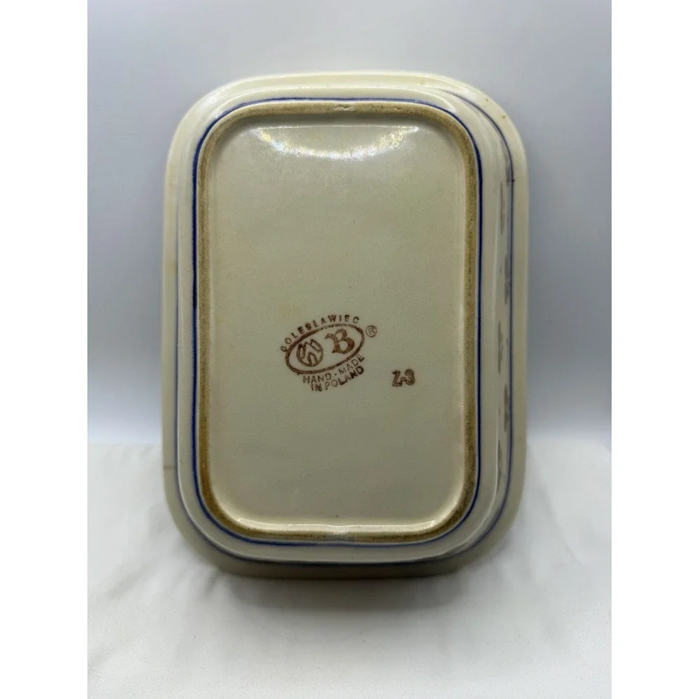 Boleslawiec Polish Pottery Baking Dish 9 7/8